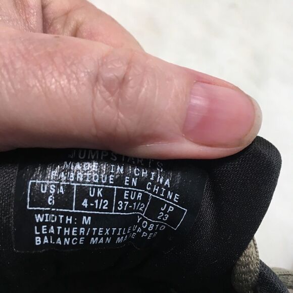 Easy Spirit JumpStarts Metallic & Black Suede Rocker Leather Lace- up Sneaker 6 - Picture 7 of 7